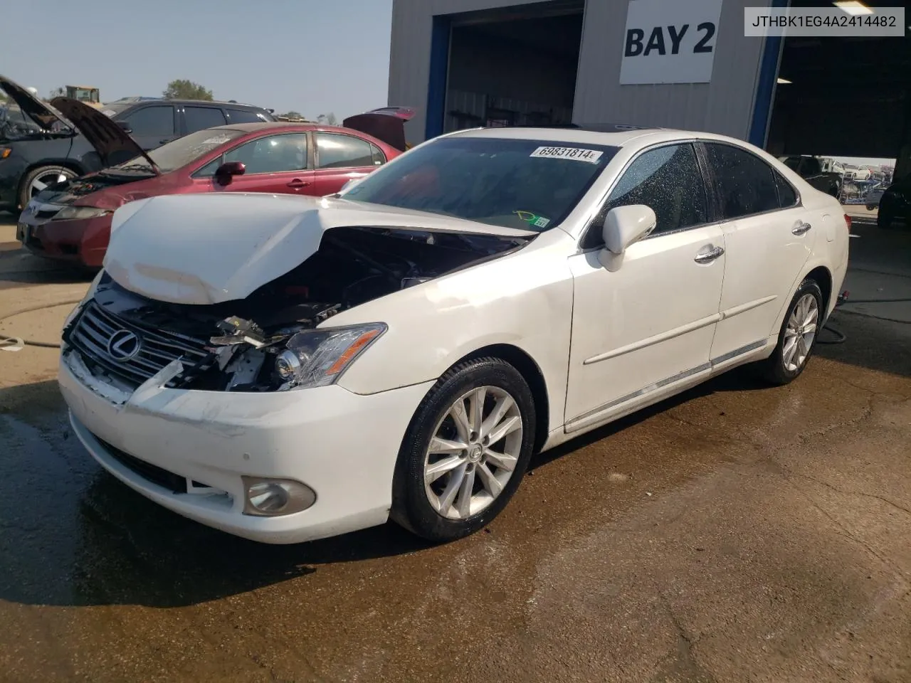 2010 Lexus Es 350 VIN: JTHBK1EG4A2414482 Lot: 69831814