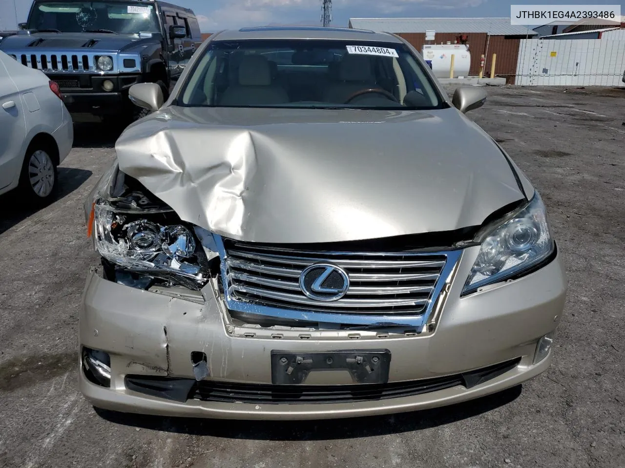 2010 Lexus Es 350 VIN: JTHBK1EG4A2393486 Lot: 70344804