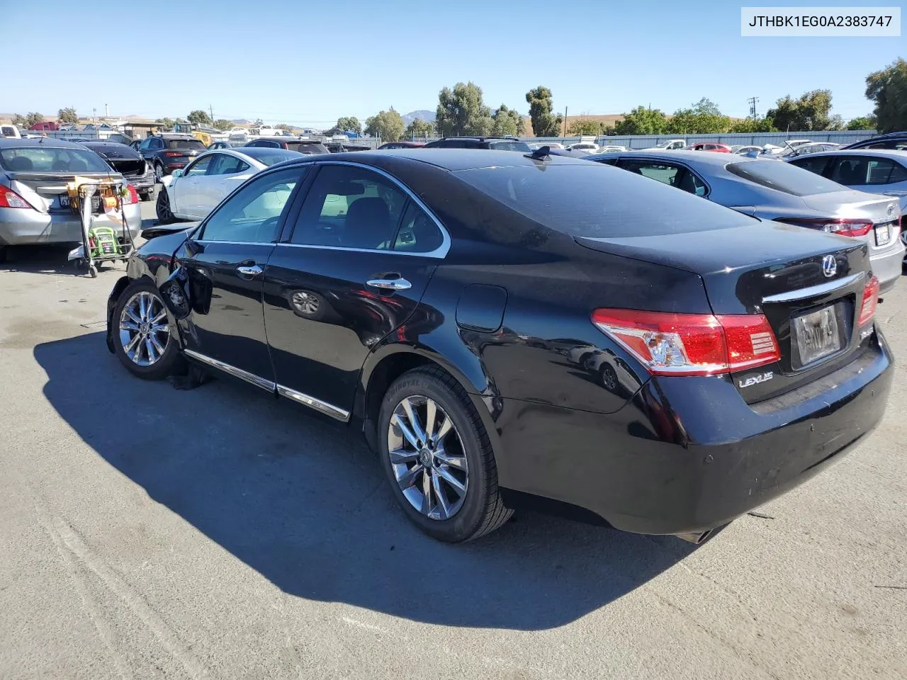 2010 Lexus Es 350 VIN: JTHBK1EG0A2383747 Lot: 71321094