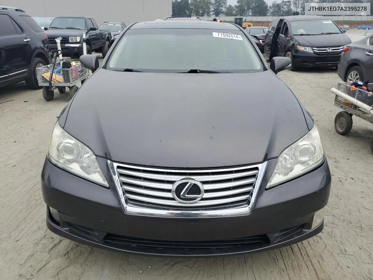 2010 Lexus Es 350 VIN: JTHBK1EG7A2395278 Lot: 71592414