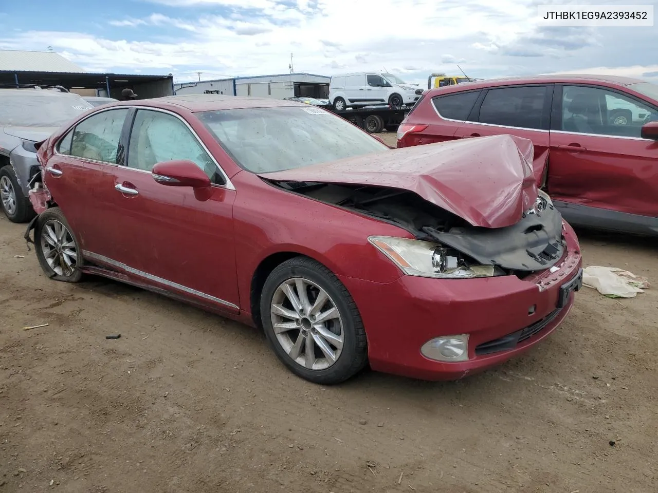 JTHBK1EG9A2393452 2010 Lexus Es 350