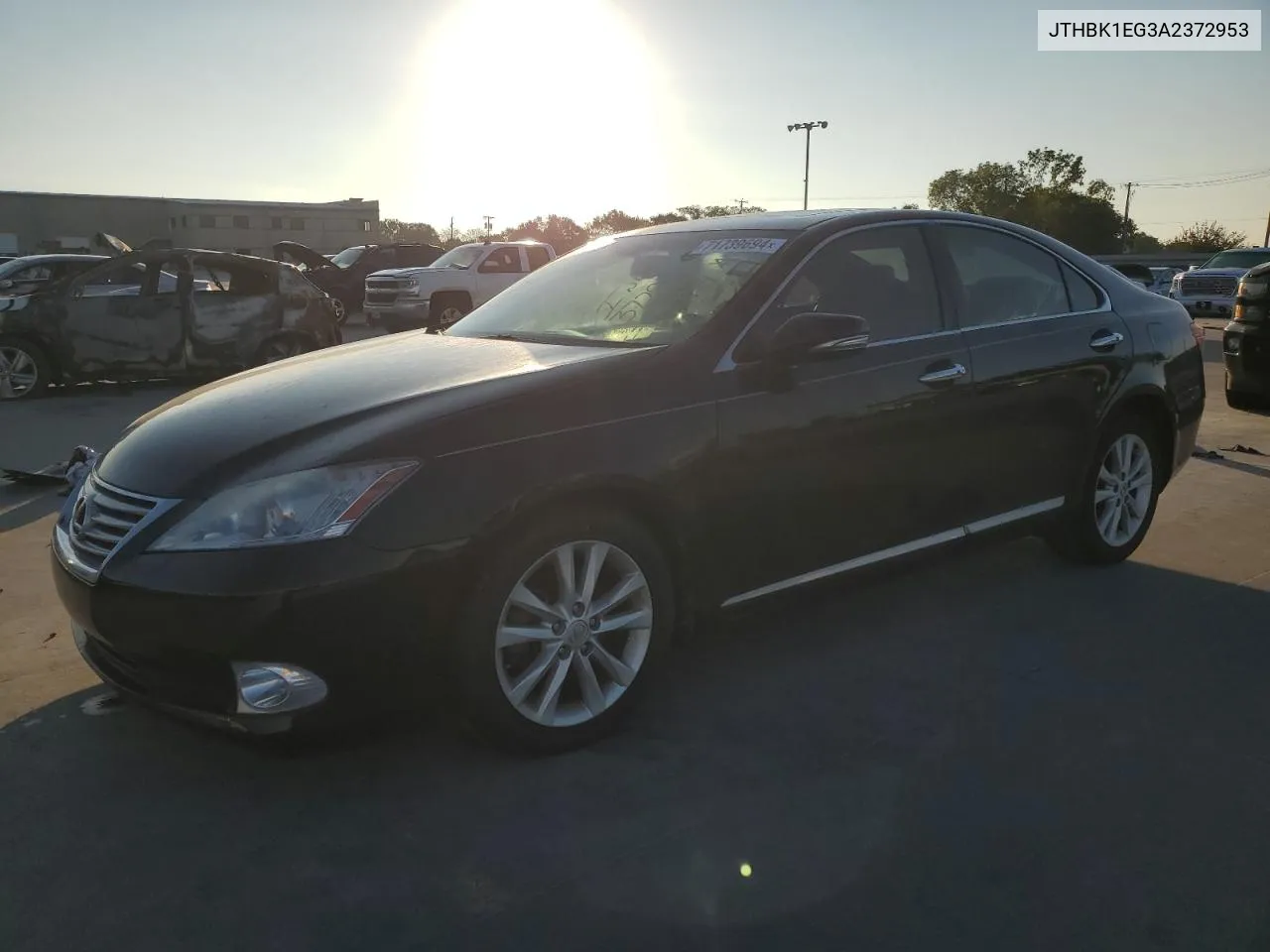 2010 Lexus Es 350 VIN: JTHBK1EG3A2372953 Lot: 71739694