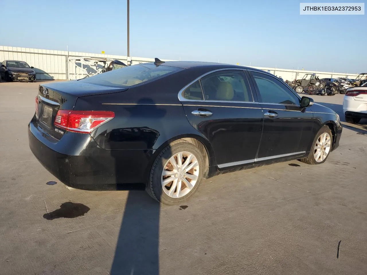 2010 Lexus Es 350 VIN: JTHBK1EG3A2372953 Lot: 71739694