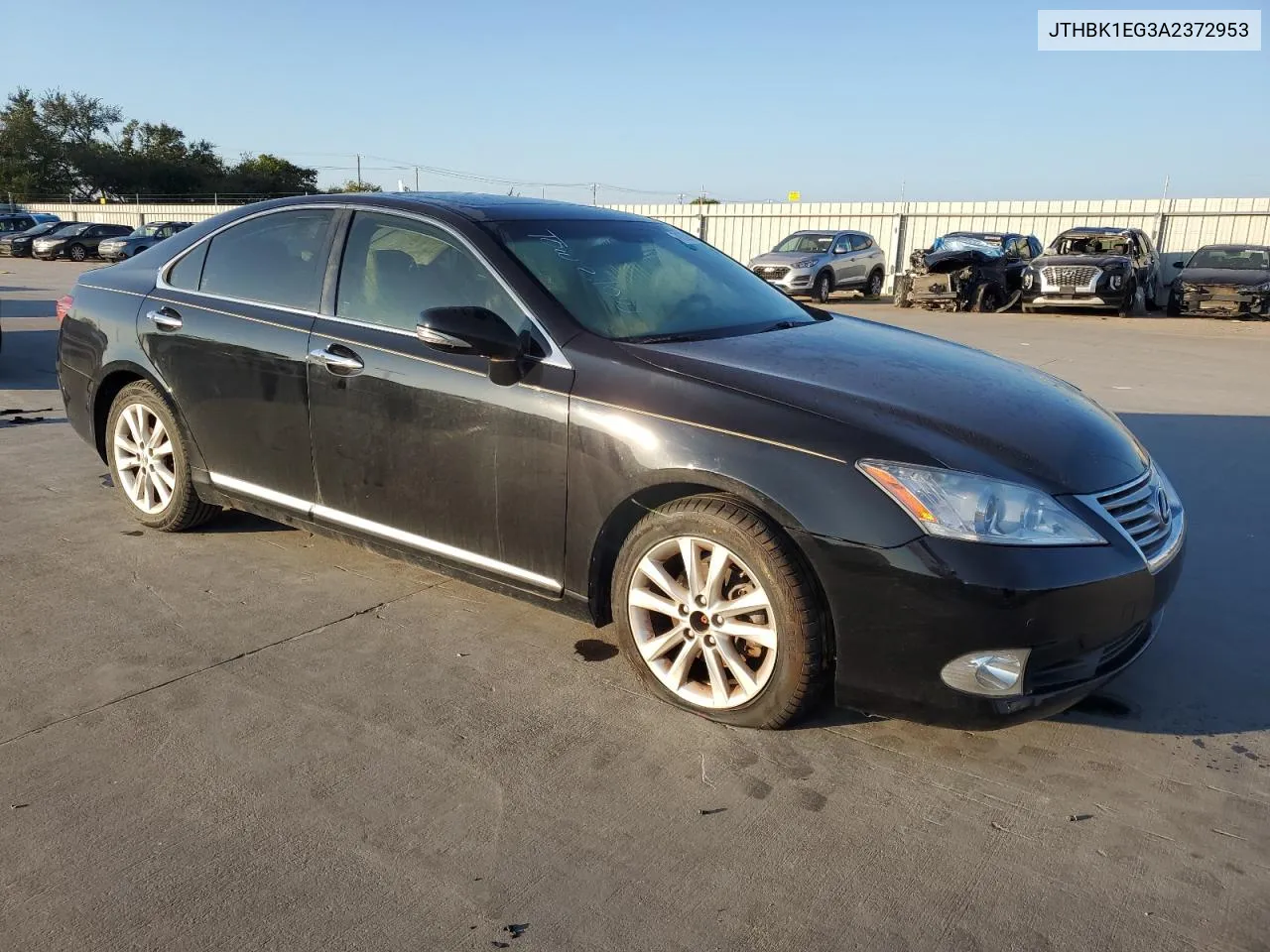 2010 Lexus Es 350 VIN: JTHBK1EG3A2372953 Lot: 71739694