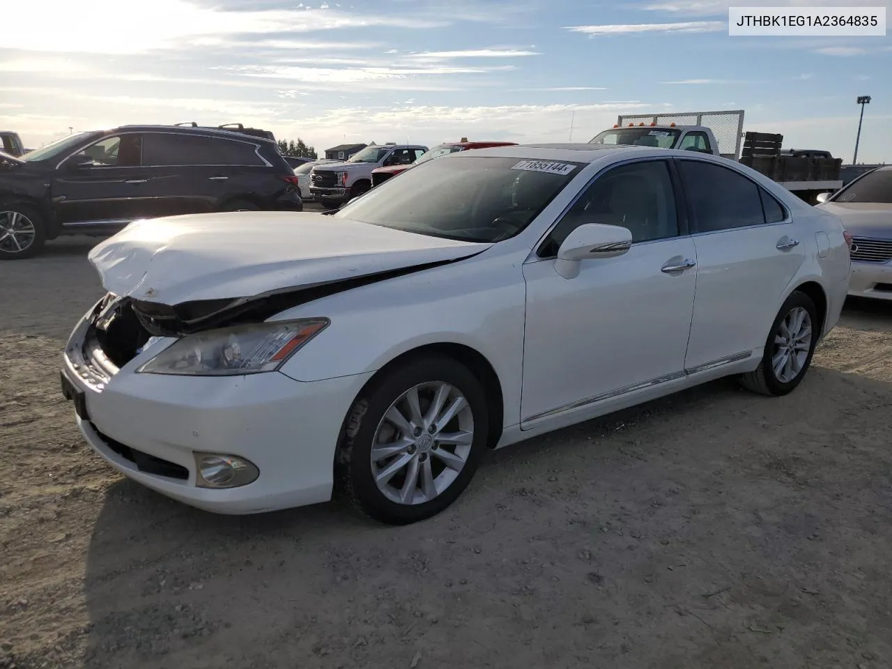 2010 Lexus Es 350 VIN: JTHBK1EG1A2364835 Lot: 71855144