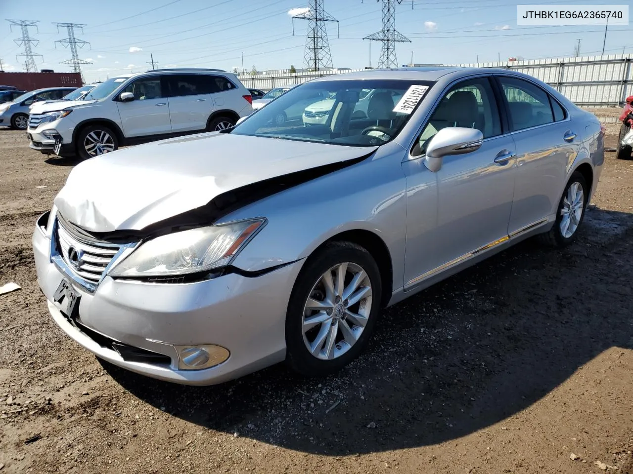 JTHBK1EG6A2365740 2010 Lexus Es 350