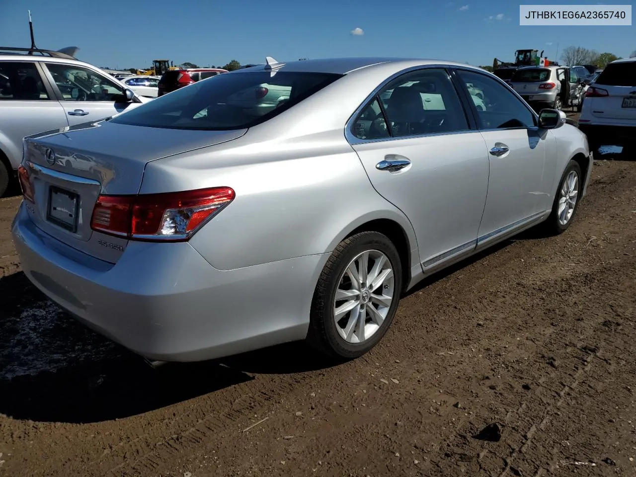 2010 Lexus Es 350 VIN: JTHBK1EG6A2365740 Lot: 72411324