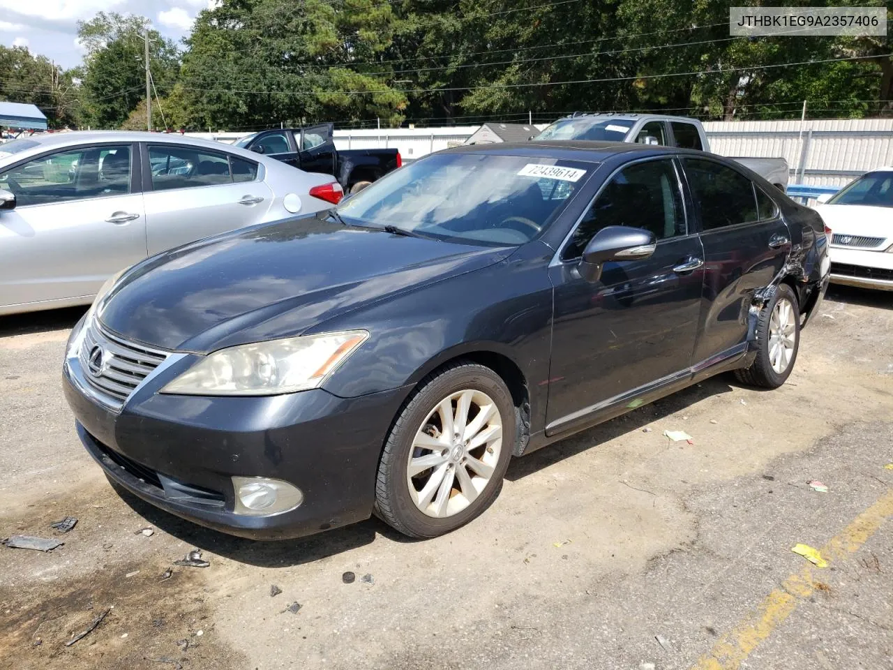 2010 Lexus Es 350 VIN: JTHBK1EG9A2357406 Lot: 72439614