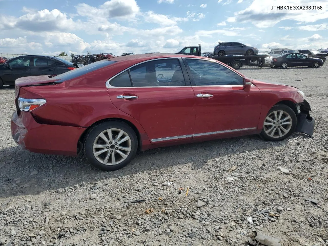 2010 Lexus Es 350 VIN: JTHBK1EGXA2380158 Lot: 72781254