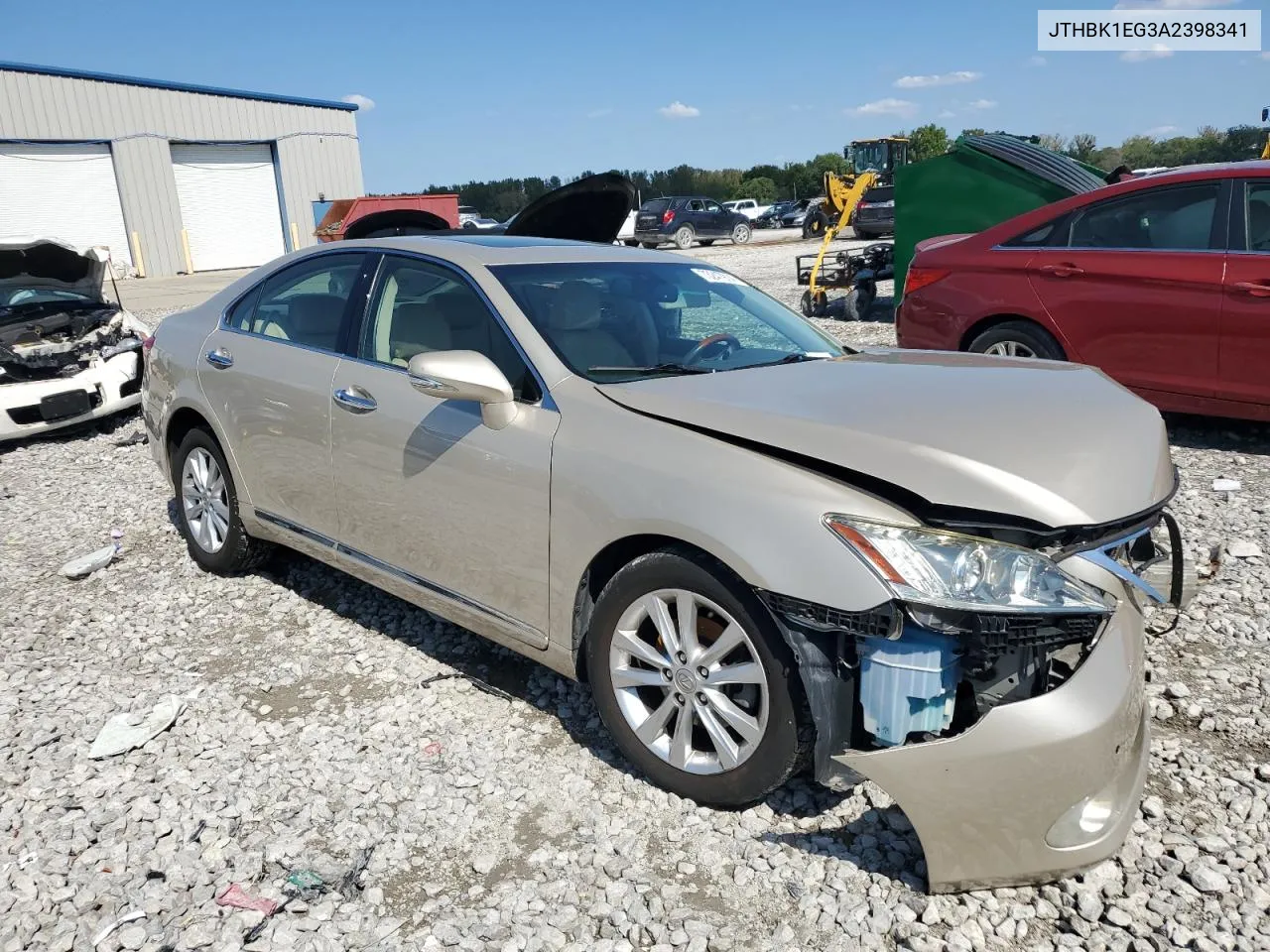 JTHBK1EG3A2398341 2010 Lexus Es 350