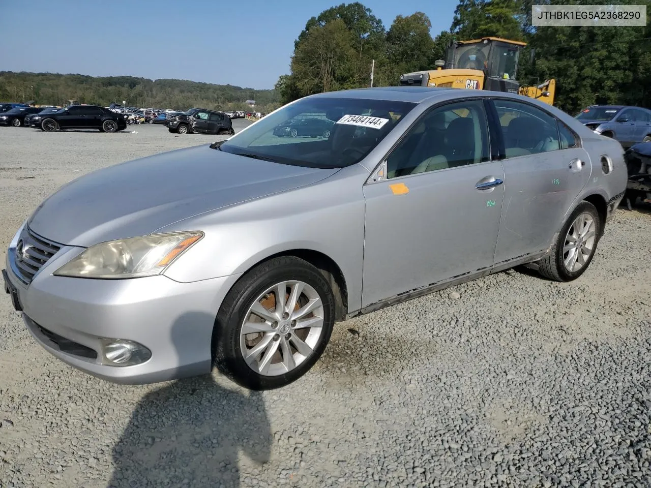 JTHBK1EG5A2368290 2010 Lexus Es 350