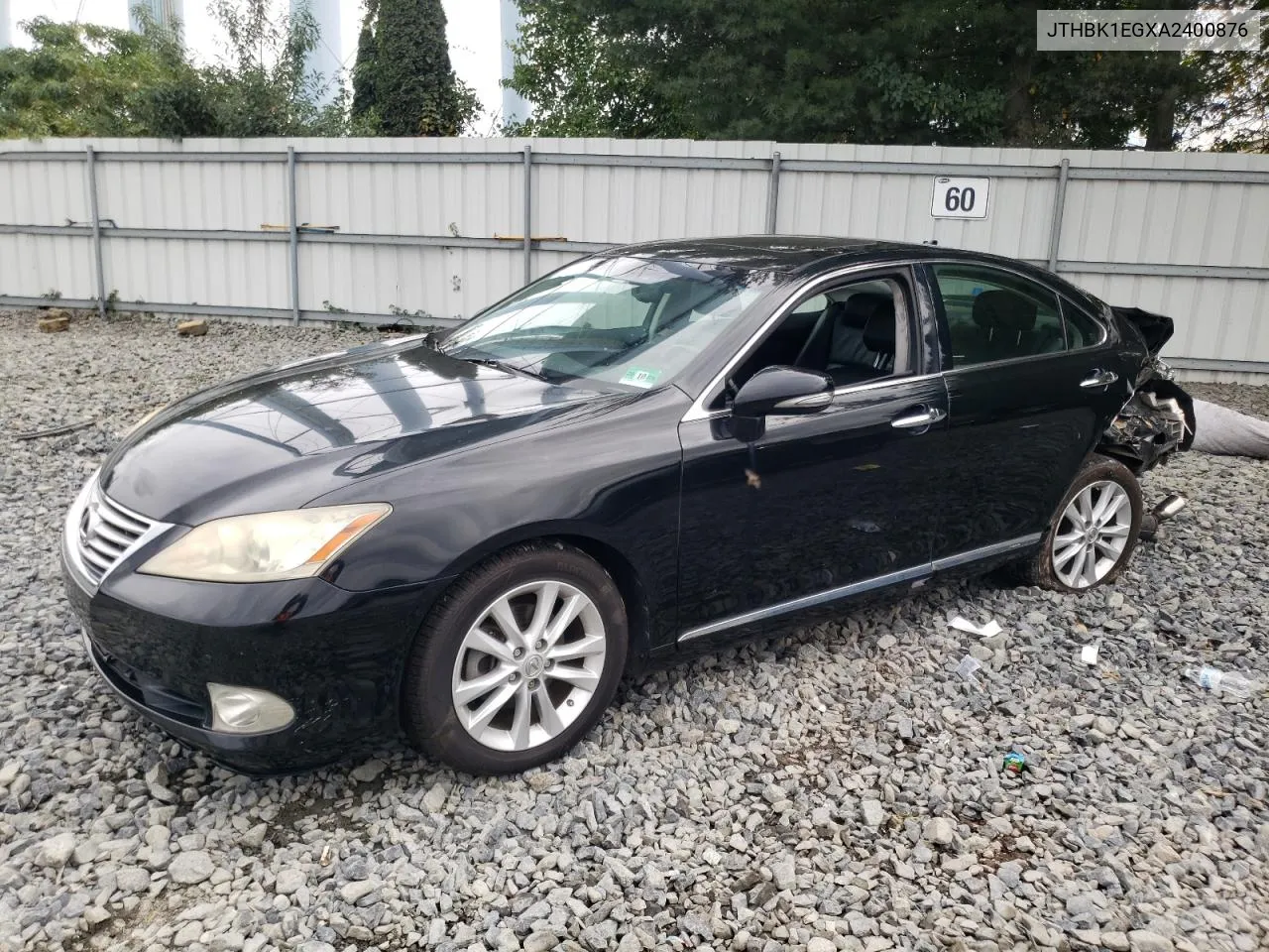 JTHBK1EGXA2400876 2010 Lexus Es 350