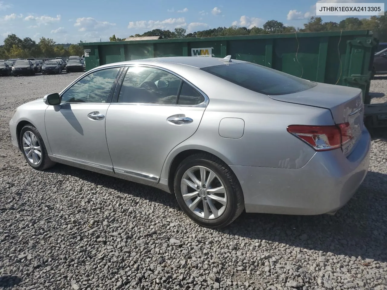 2010 Lexus Es 350 VIN: JTHBK1EGXA2413305 Lot: 74430294