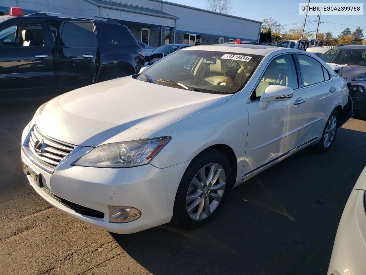 2010 Lexus Es 350 VIN: JTHBK1EG0A2399768 Lot: 74519634