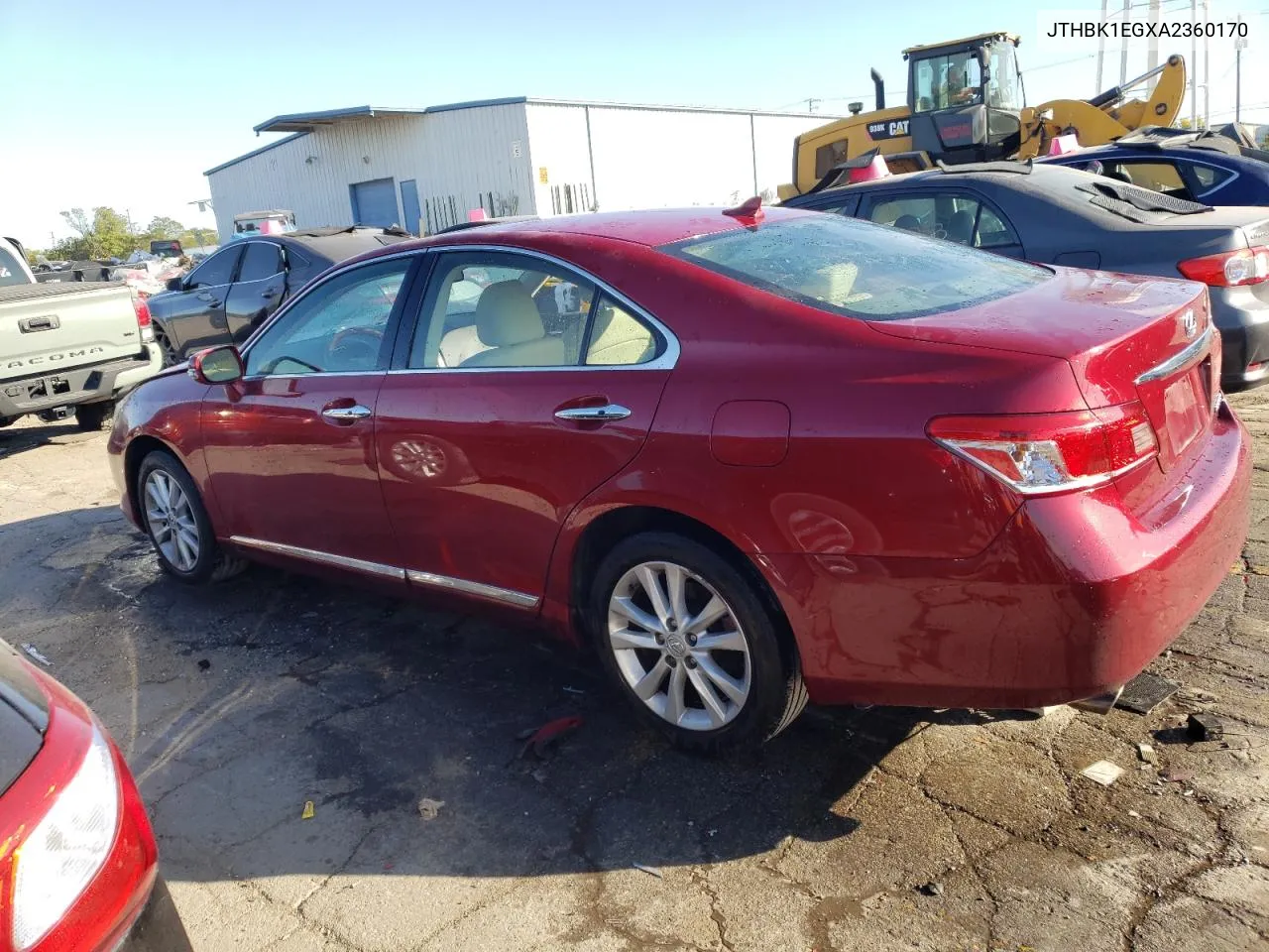 JTHBK1EGXA2360170 2010 Lexus Es 350