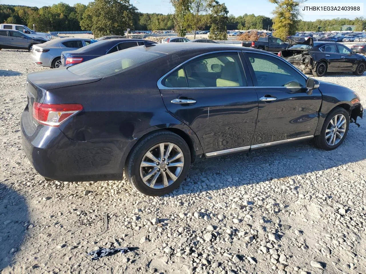 JTHBK1EG3A2403988 2010 Lexus Es 350