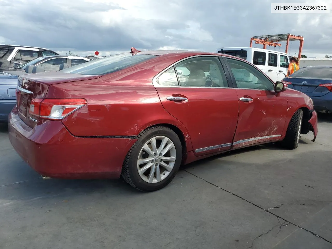 2010 Lexus Es 350 VIN: JTHBK1EG3A2367302 Lot: 75614984