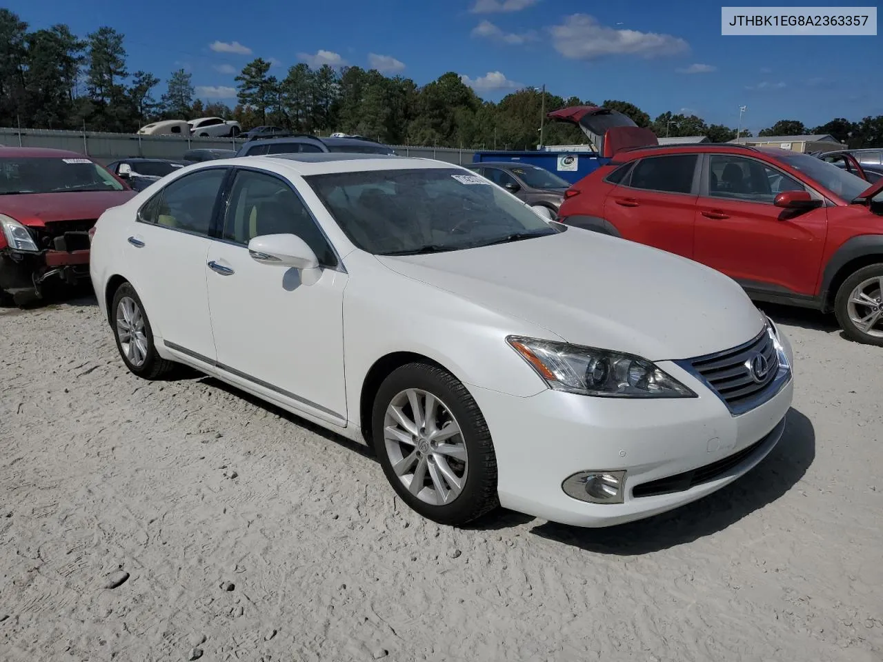 2010 Lexus Es 350 VIN: JTHBK1EG8A2363357 Lot: 77421574