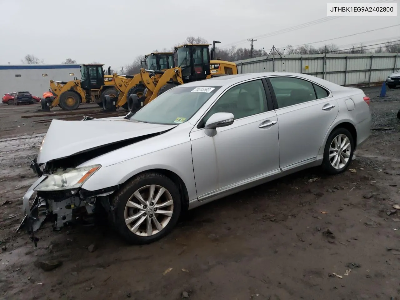 JTHBK1EG9A2402800 2010 Lexus Es 350