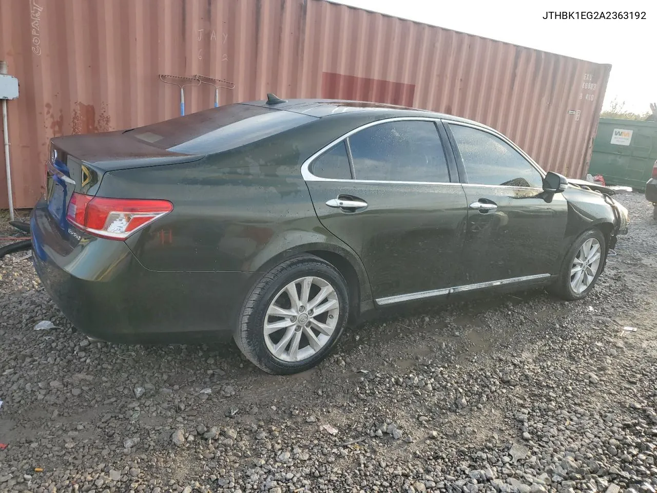 2010 Lexus Es 350 VIN: JTHBK1EG2A2363192 Lot: 78515614