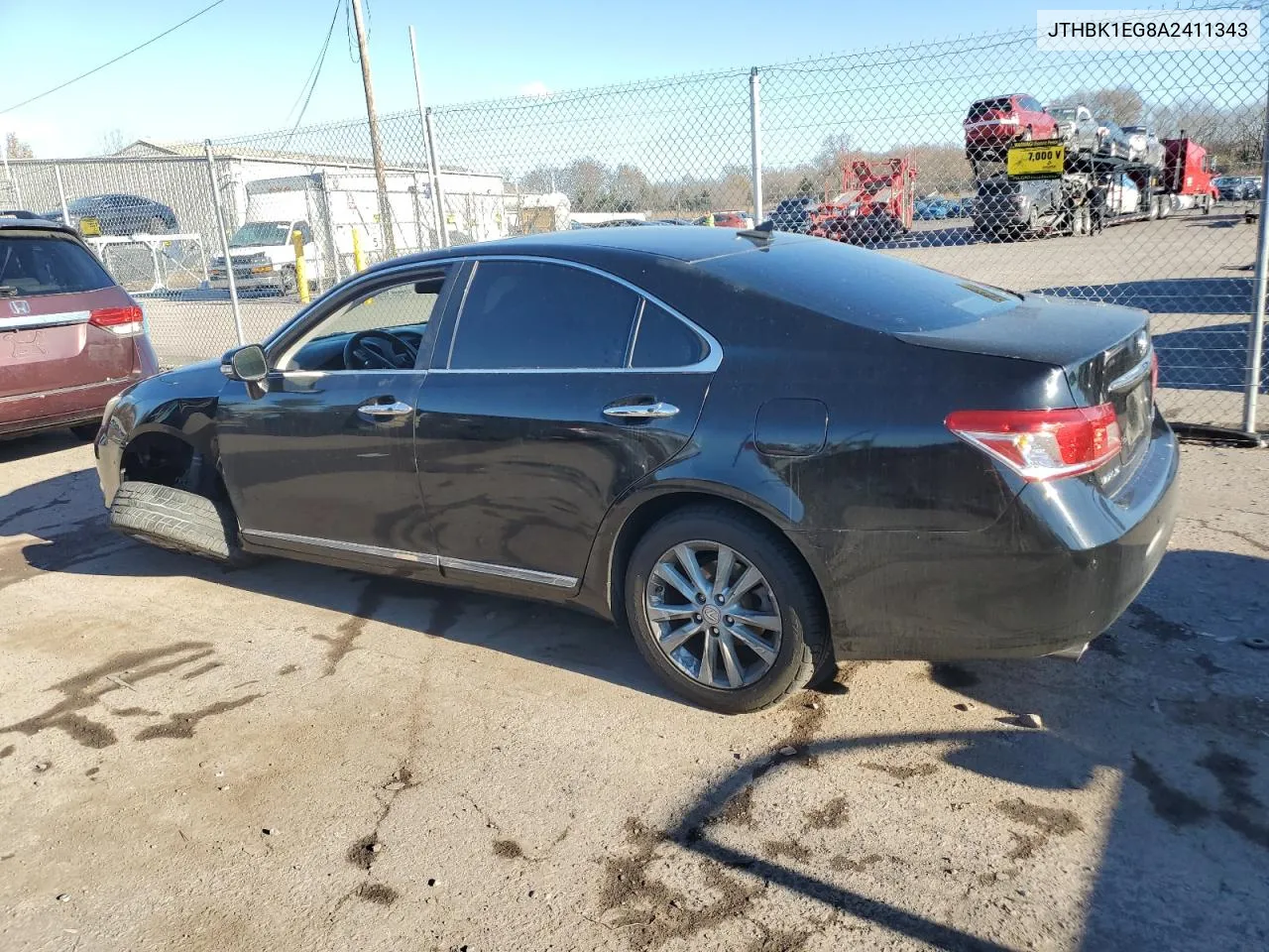 2010 Lexus Es 350 VIN: JTHBK1EG8A2411343 Lot: 80037834