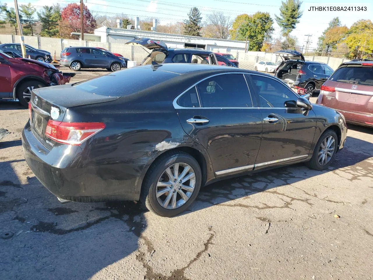 2010 Lexus Es 350 VIN: JTHBK1EG8A2411343 Lot: 80037834