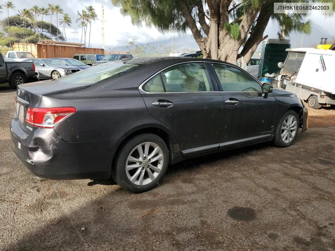 2011 Lexus Es 350 VIN: JTHBK1EG6B2462003 Lot: 54470074