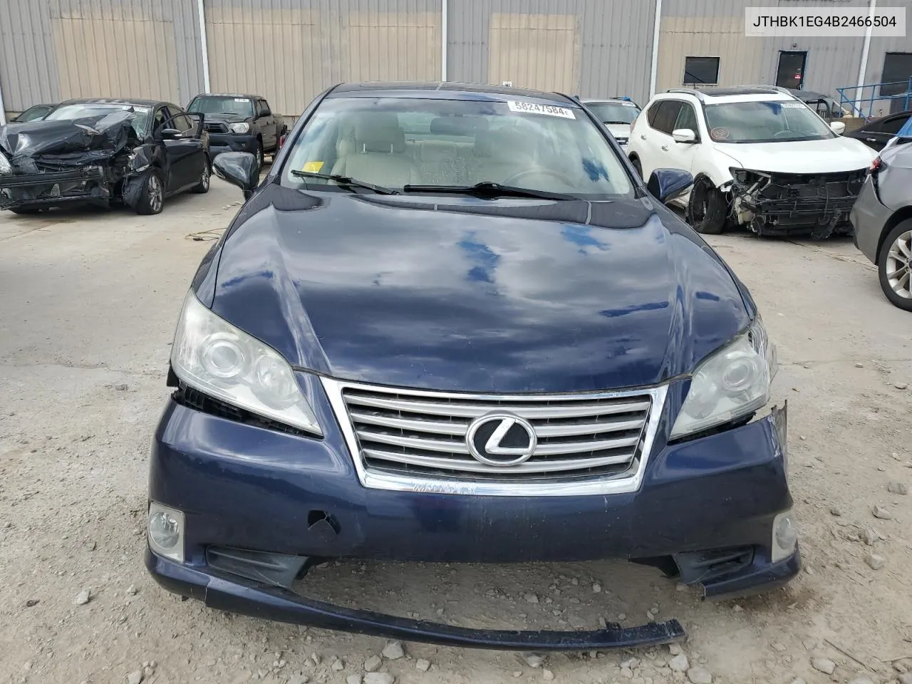 2011 Lexus Es 350 VIN: JTHBK1EG4B2466504 Lot: 58247584