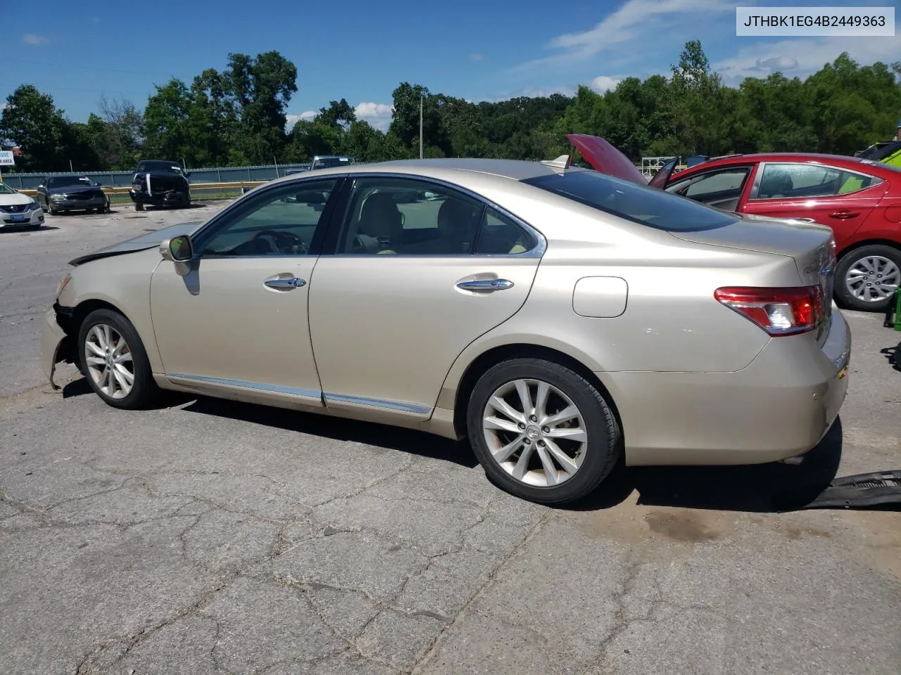 2011 Lexus Es 350 VIN: JTHBK1EG4B2449363 Lot: 59669264