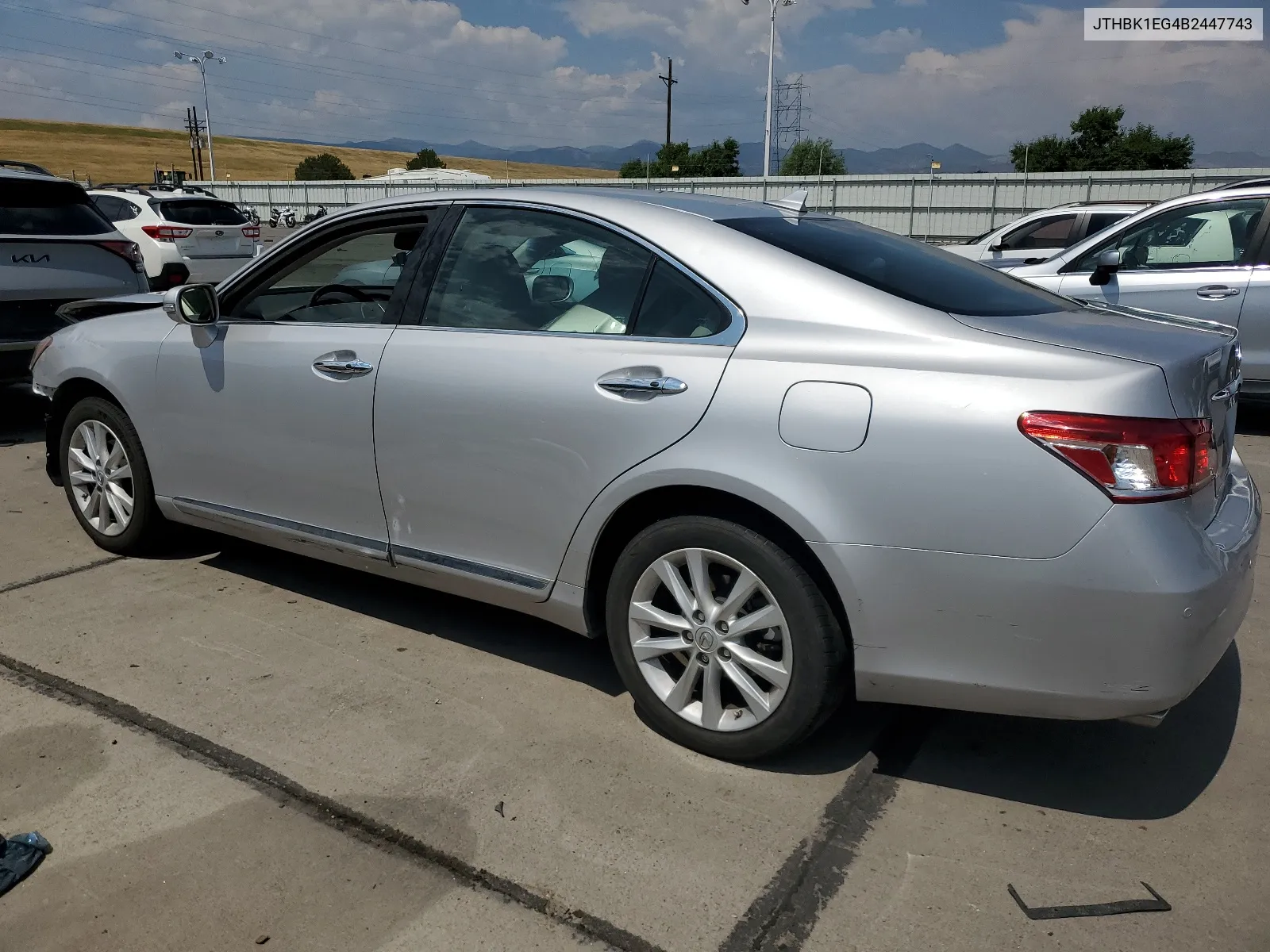 2011 Lexus Es 350 VIN: JTHBK1EG4B2447743 Lot: 63356264