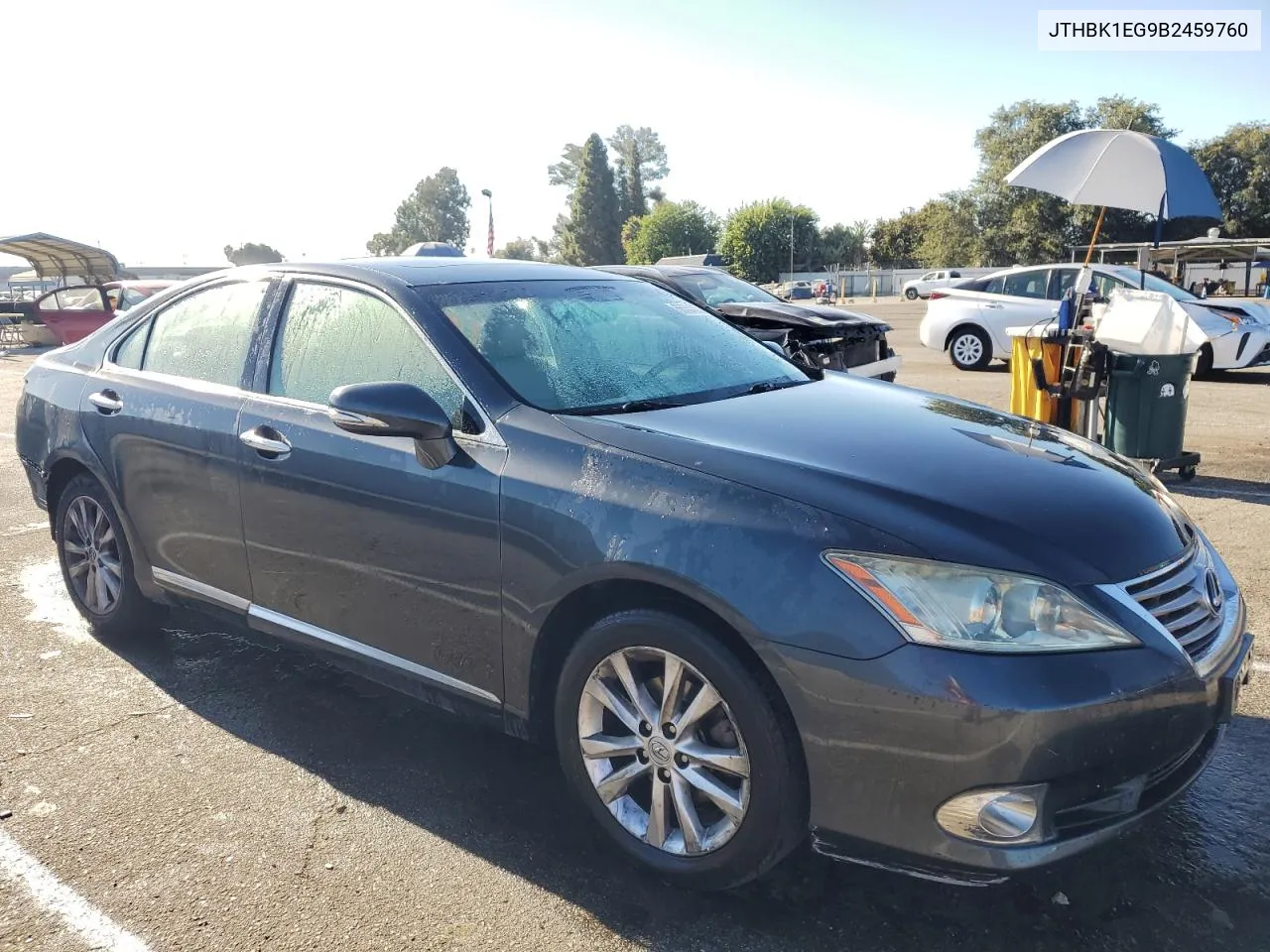 2011 Lexus Es 350 VIN: JTHBK1EG9B2459760 Lot: 66384564