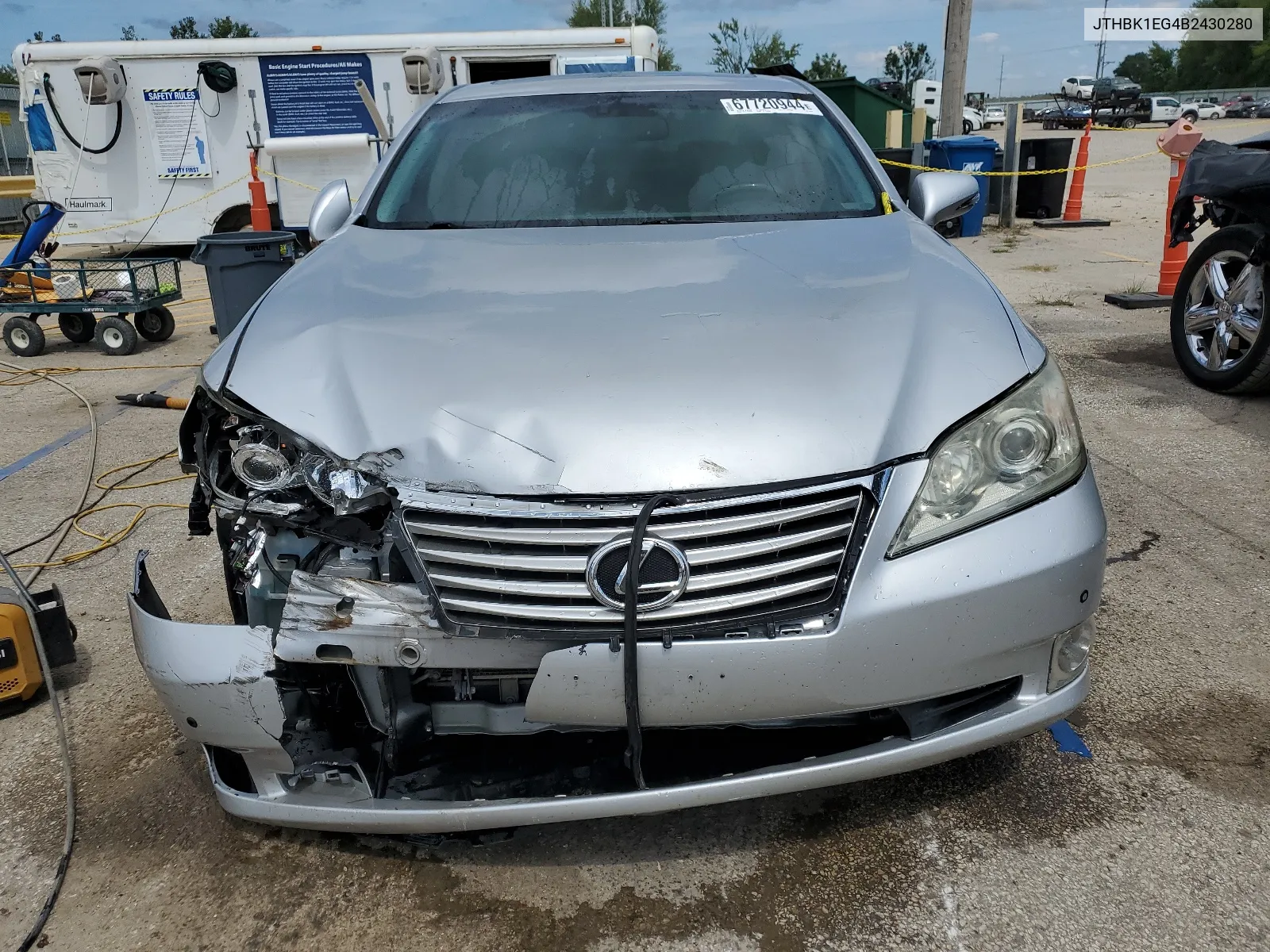 JTHBK1EG4B2430280 2011 Lexus Es 350