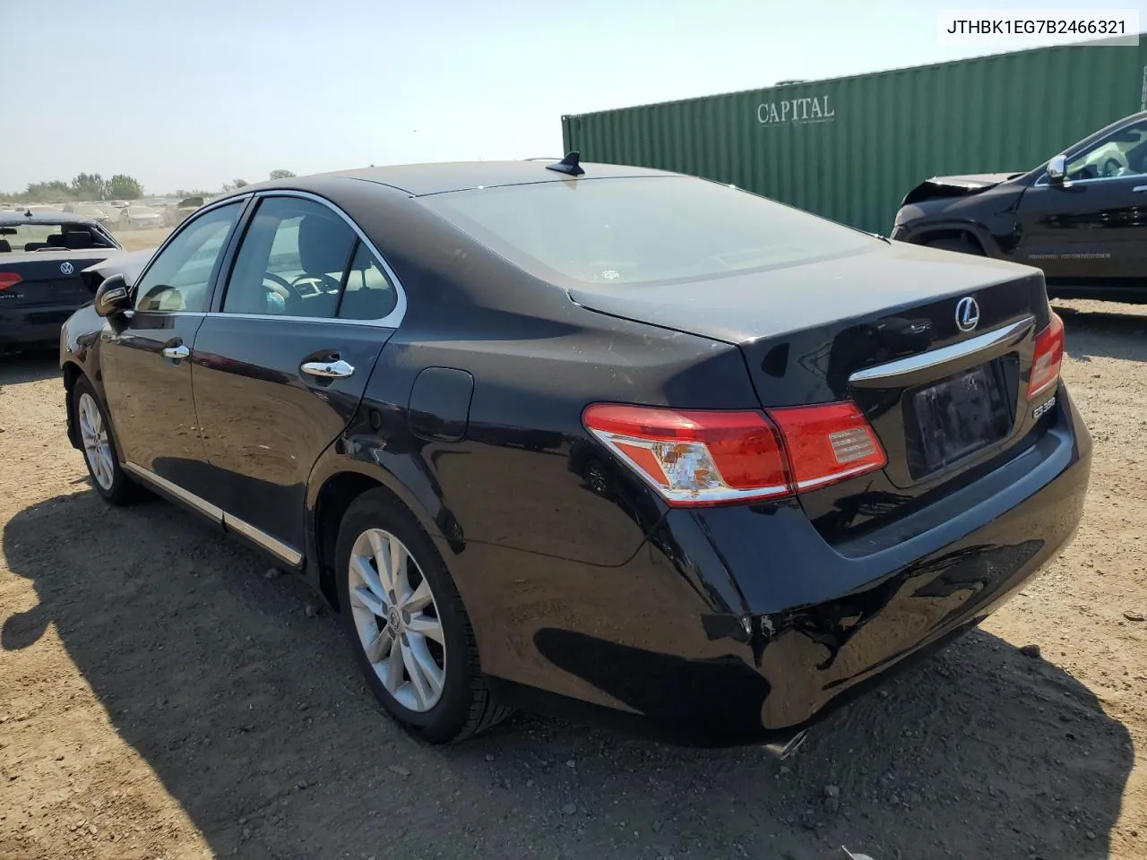 2011 Lexus Es 350 VIN: JTHBK1EG7B2466321 Lot: 68113604