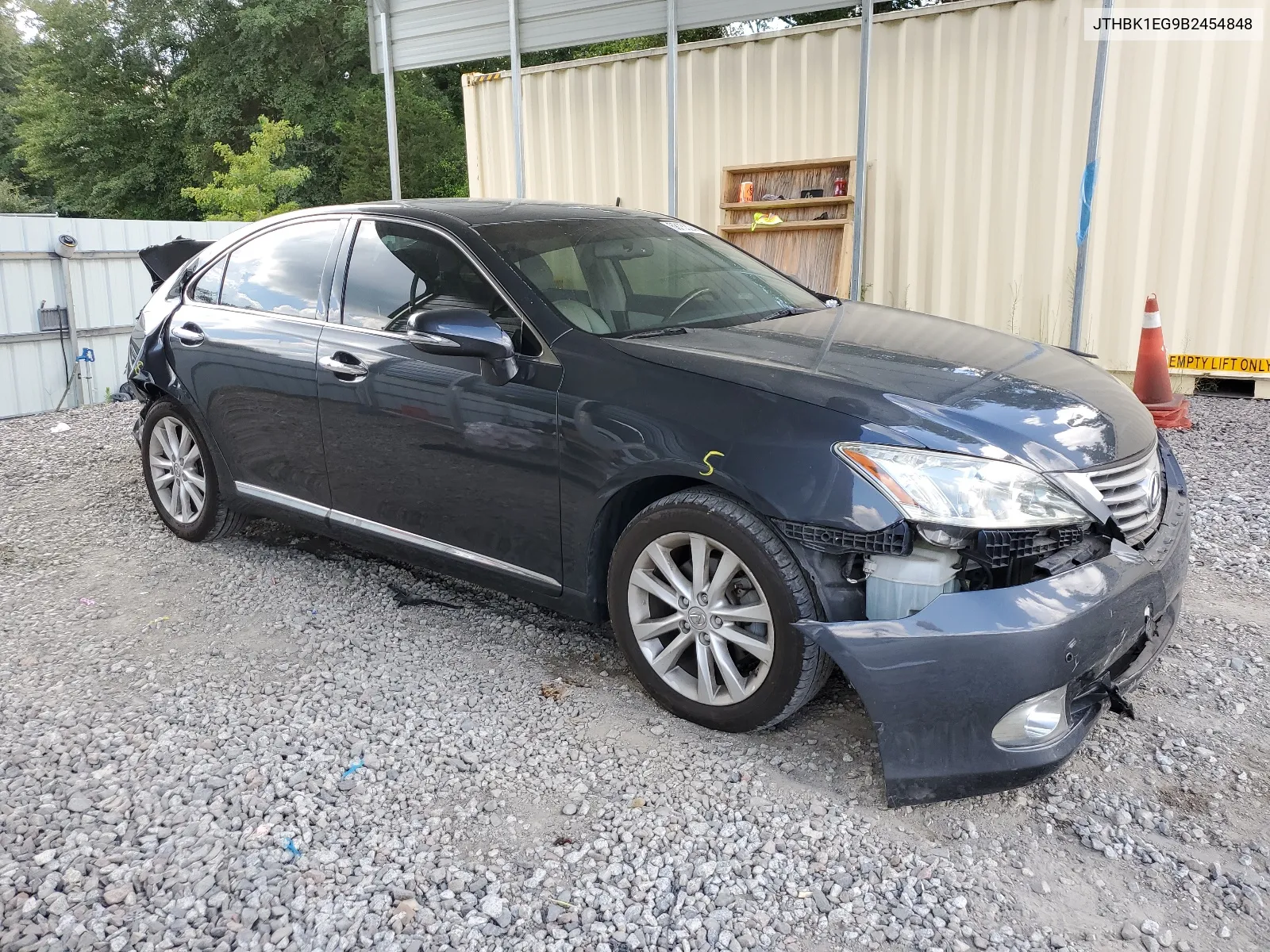 JTHBK1EG9B2454848 2011 Lexus Es 350