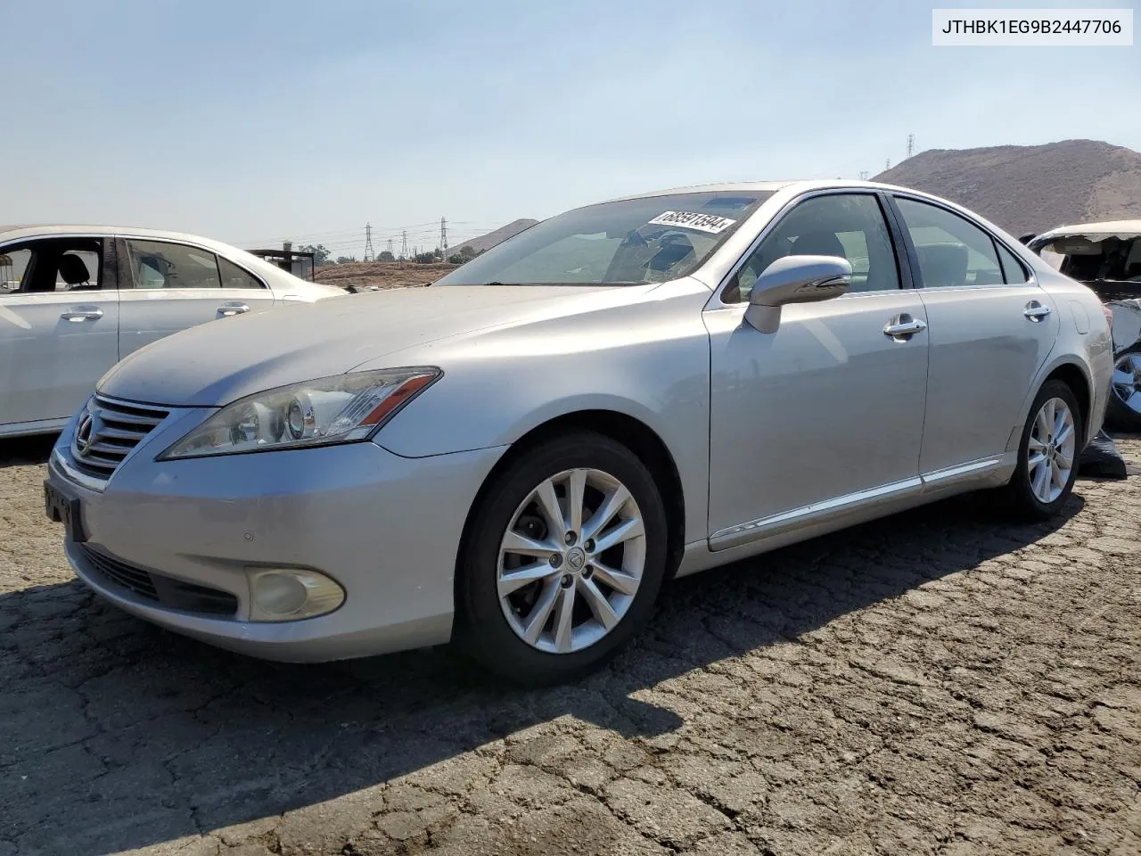 JTHBK1EG9B2447706 2011 Lexus Es 350