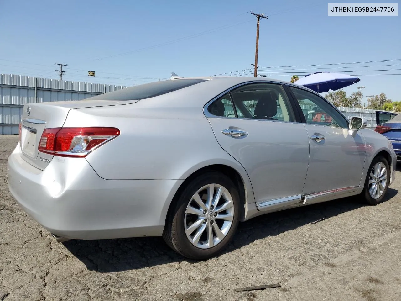 JTHBK1EG9B2447706 2011 Lexus Es 350