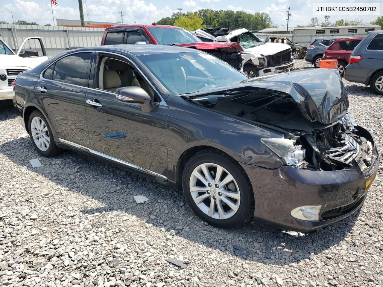 2011 Lexus Es 350 VIN: JTHBK1EG5B2450702 Lot: 68602044