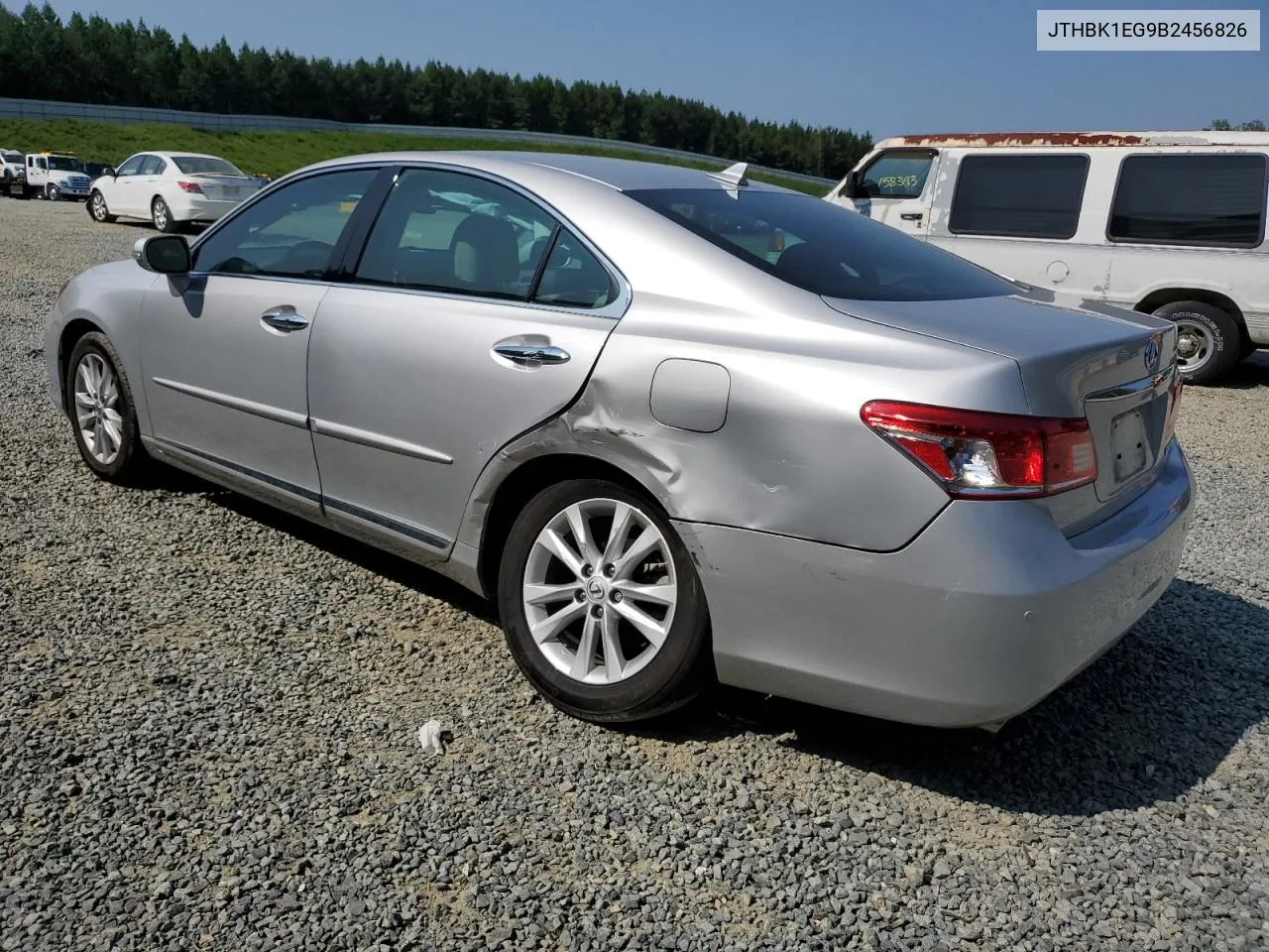 JTHBK1EG9B2456826 2011 Lexus Es 350