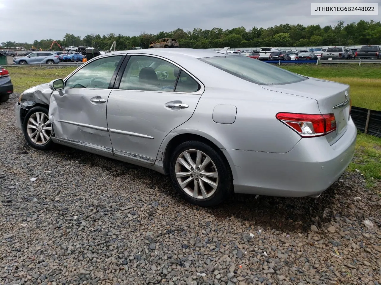 JTHBK1EG6B2448022 2011 Lexus Es 350