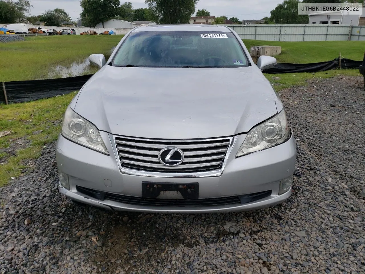 JTHBK1EG6B2448022 2011 Lexus Es 350