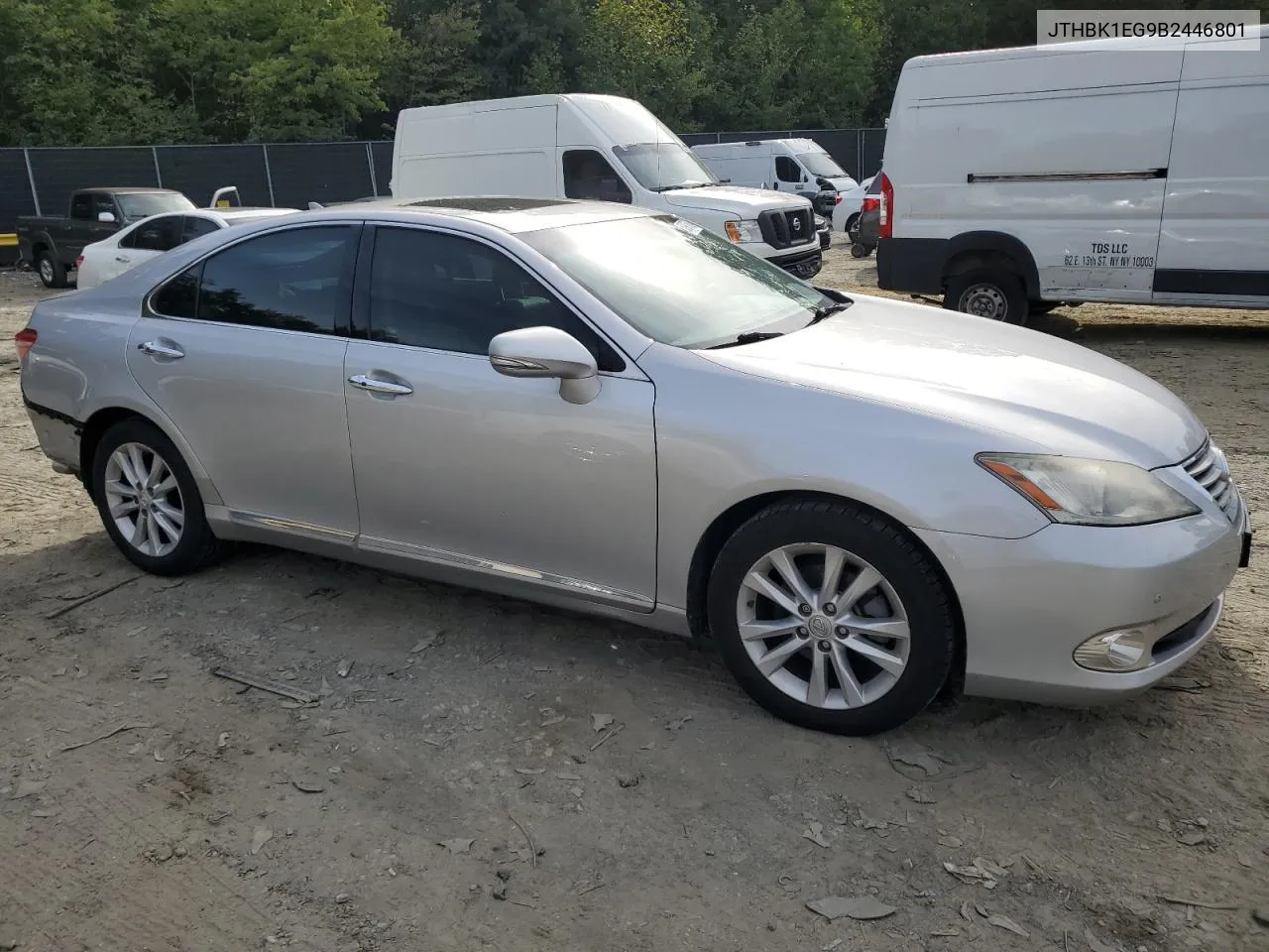 JTHBK1EG9B2446801 2011 Lexus Es 350