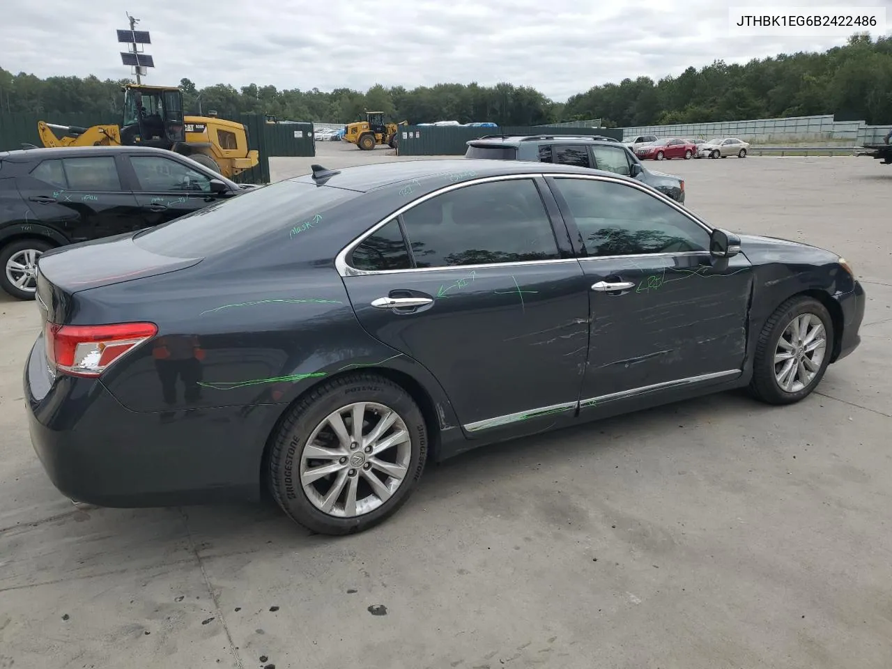 JTHBK1EG6B2422486 2011 Lexus Es 350