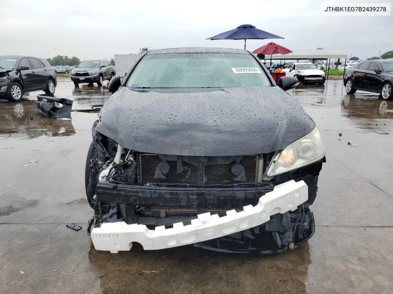 2011 Lexus Es 350 VIN: JTHBK1EG7B2439278 Lot: 69995694