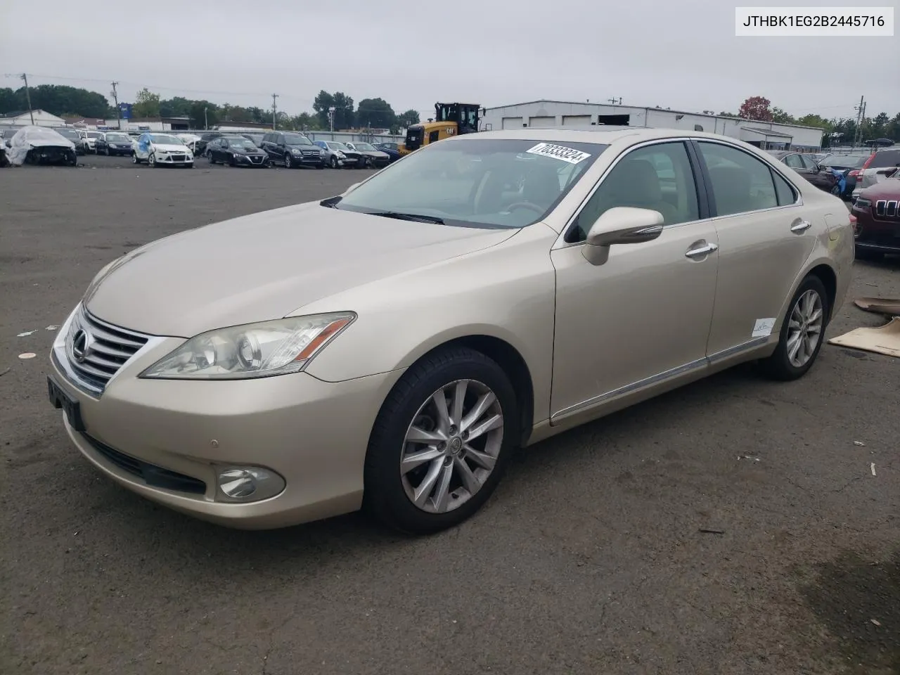 JTHBK1EG2B2445716 2011 Lexus Es 350