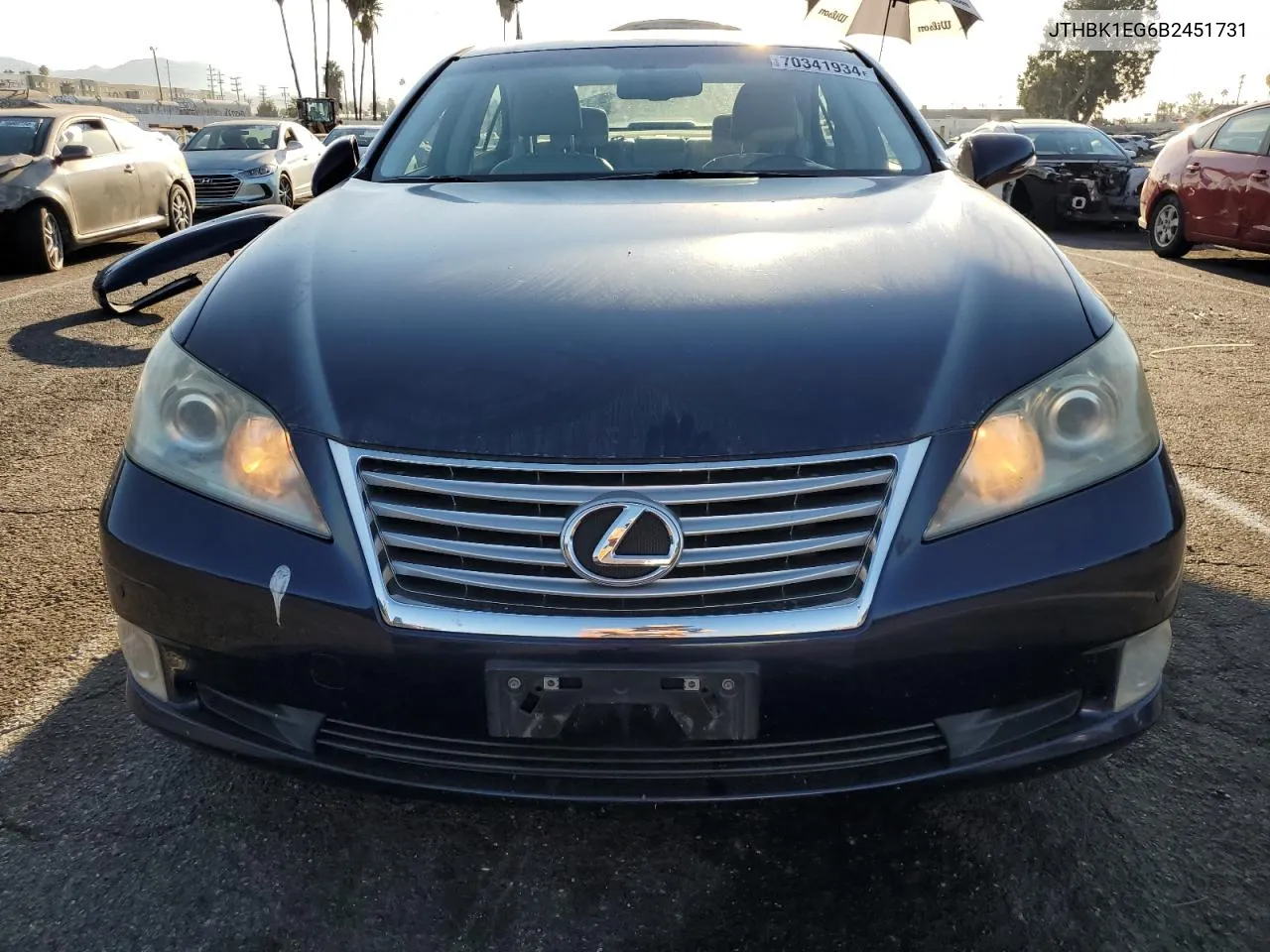 JTHBK1EG6B2451731 2011 Lexus Es 350