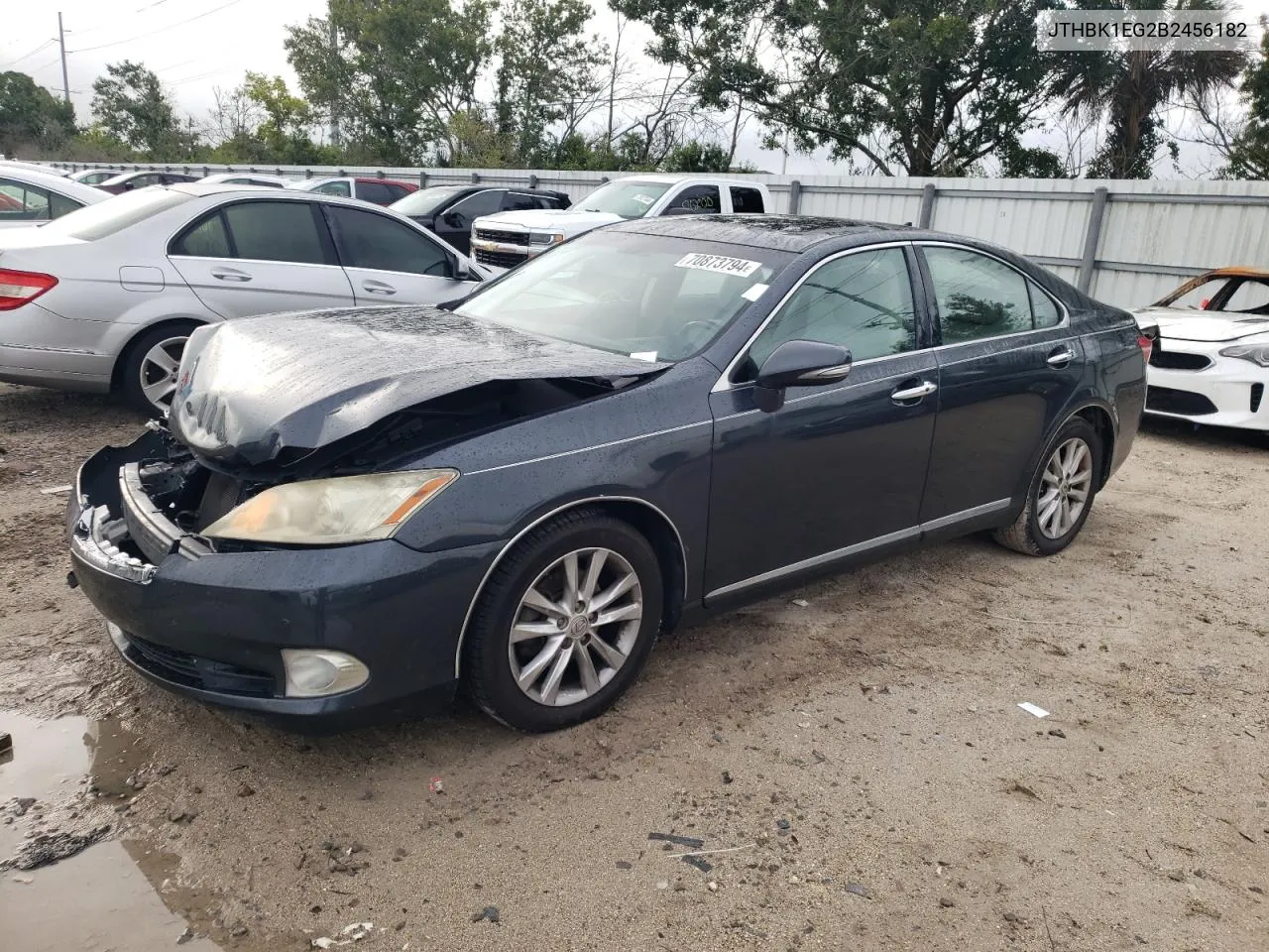 2011 Lexus Es 350 VIN: JTHBK1EG2B2456182 Lot: 70873794