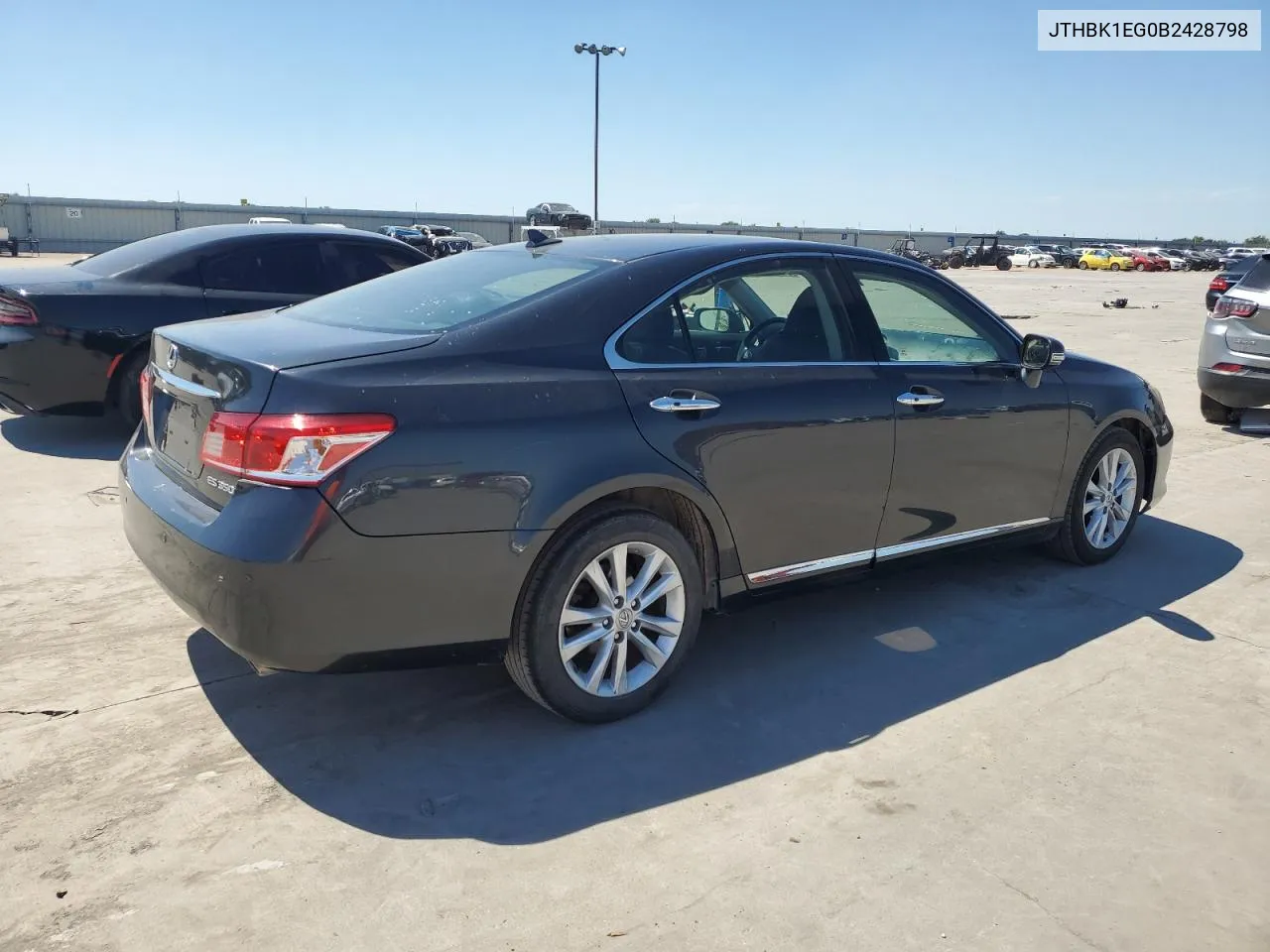 JTHBK1EG0B2428798 2011 Lexus Es 350