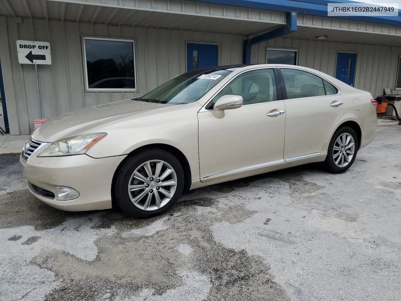 JTHBK1EG2B2447949 2011 Lexus Es 350