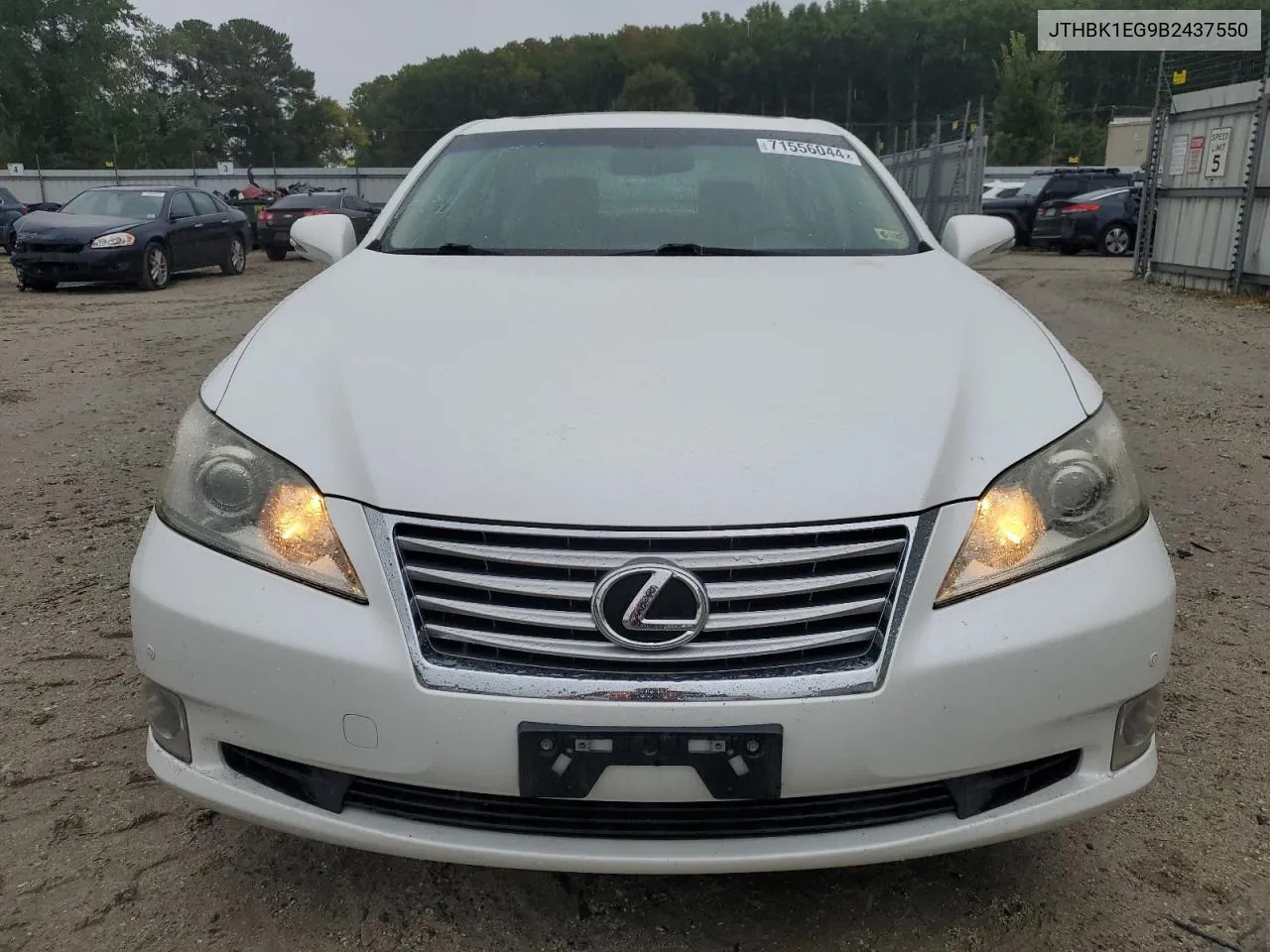 2011 Lexus Es 350 VIN: JTHBK1EG9B2437550 Lot: 71556044