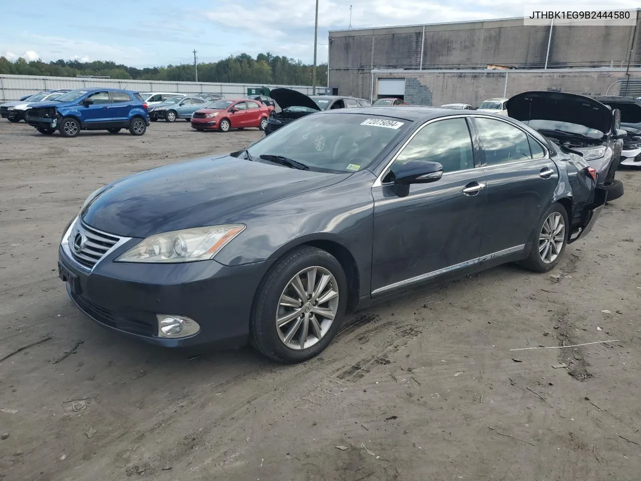 JTHBK1EG9B2444580 2011 Lexus Es 350